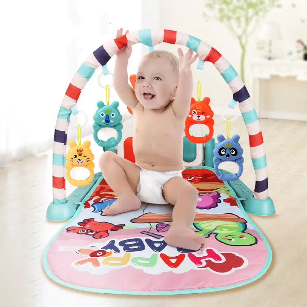 Baby Fitness Musik Klavier Krabbeldecke 0-36 Monate