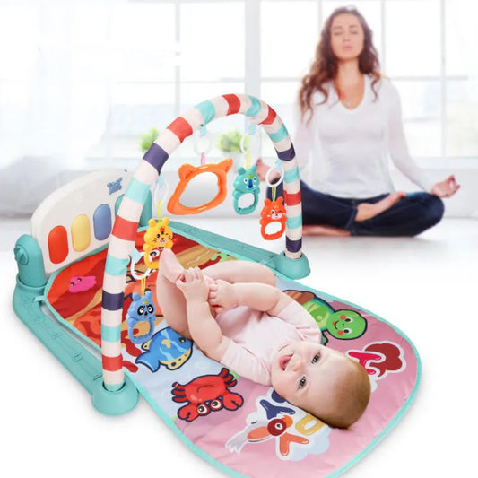 Baby Fitness Musik Klavier Krabbeldecke 0-36 Monate