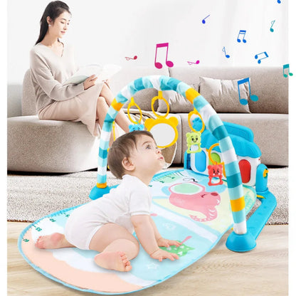 Baby Fitness Musik Klavier Krabbeldecke 0-36 Monate